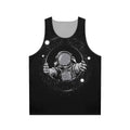 Black hole unisex tank top design