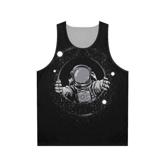 Black hole unisex tank top design