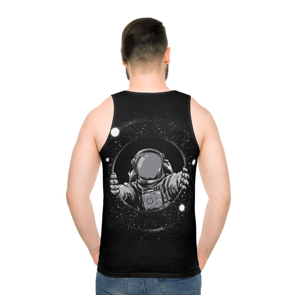 Black hole unisex tank top design