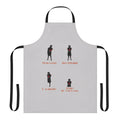 Black Knight Inspired Apron with Monty Python Depreciation Design