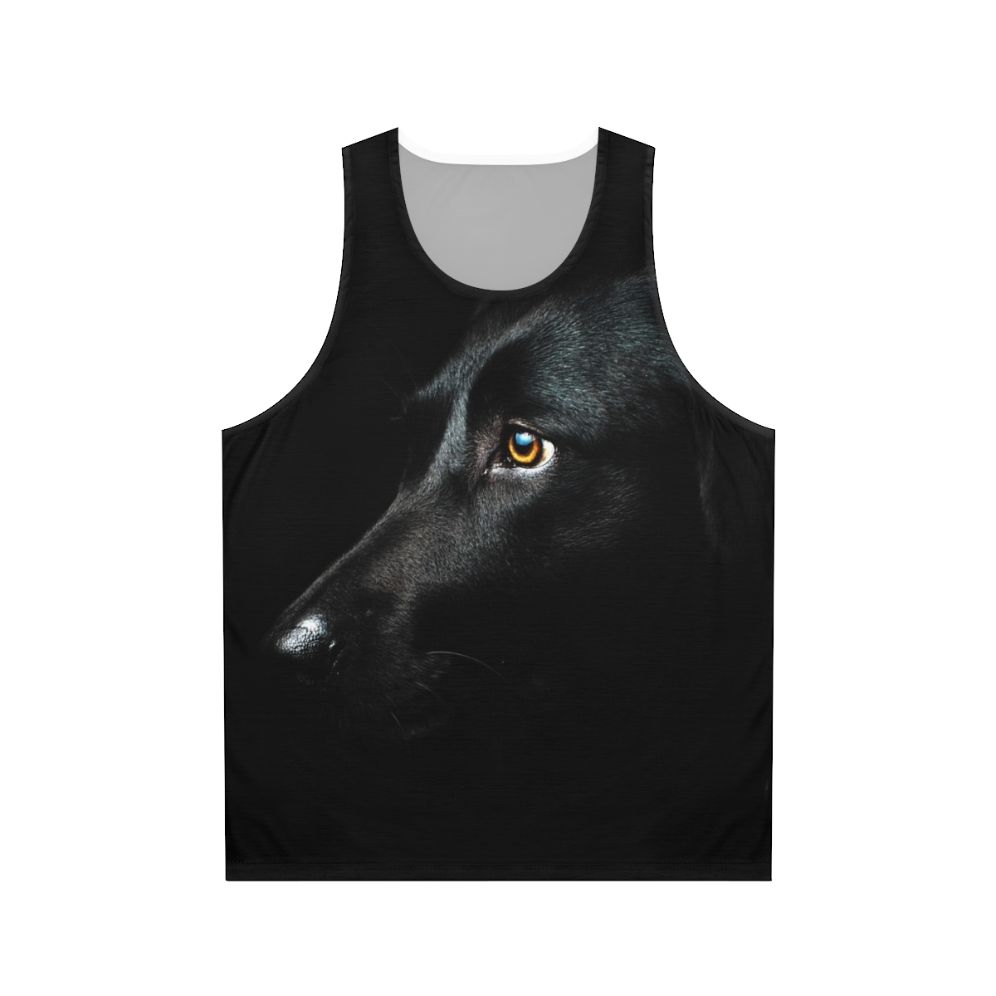 Black Labrador Dog Breed Unisex Tank Top