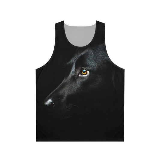Black Labrador Dog Breed Unisex Tank Top