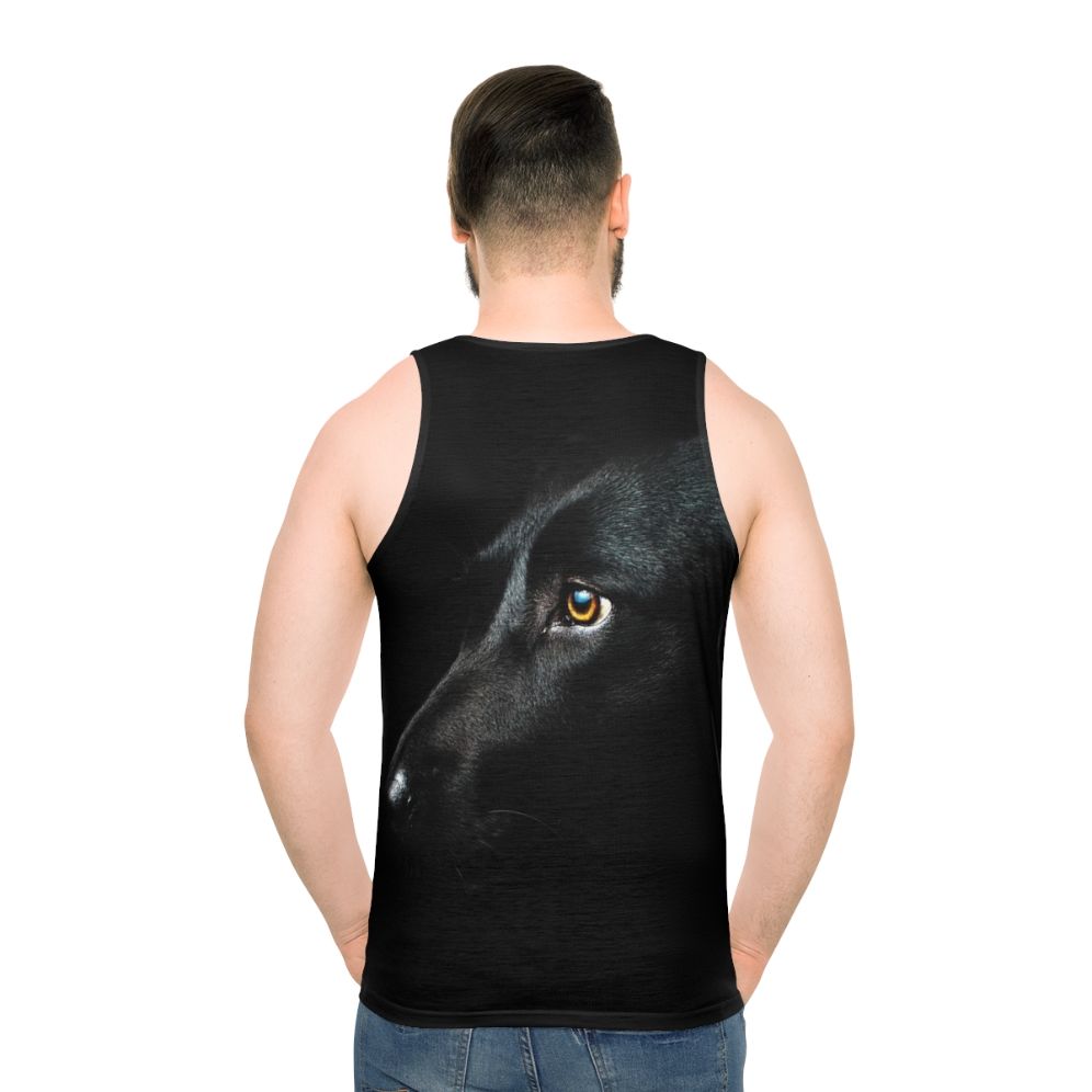 Black Labrador Dog Breed Unisex Tank Top