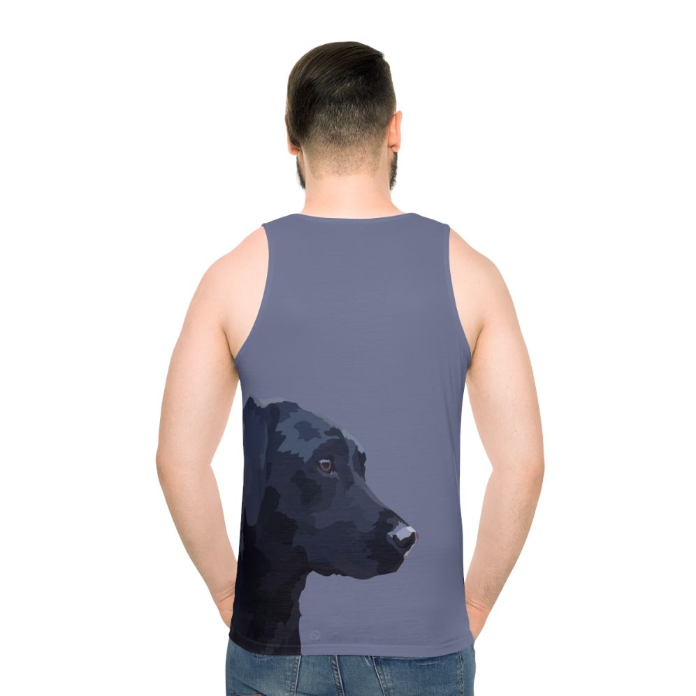 Black Labrador Unisex Tank Top