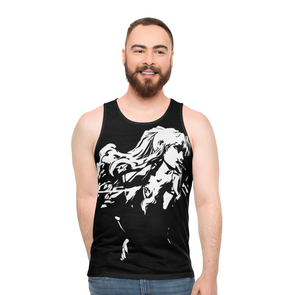 Black Lagoon Balalaika Minimalist Unisex Tank Top