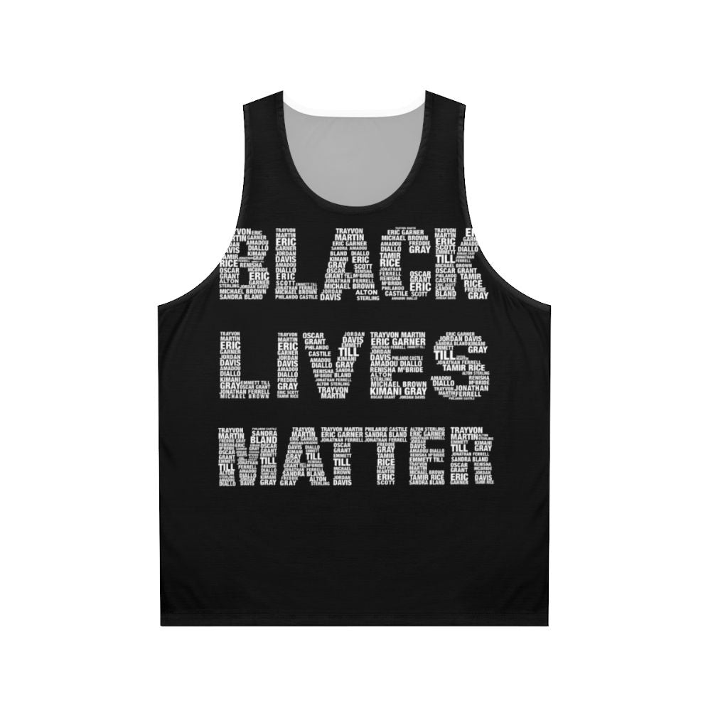 Black Lives Matter Unisex Tank Top