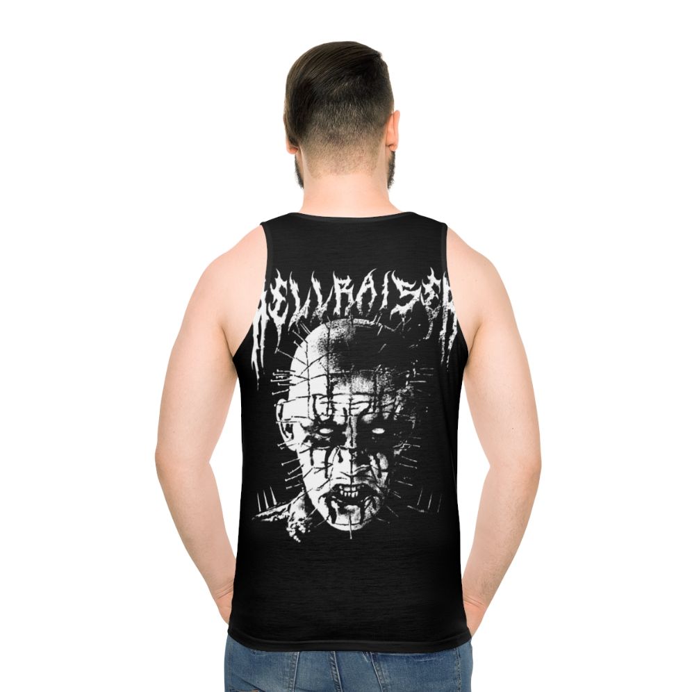 Black Metal Pinhead Cenobite Horror Unisex Tank Top