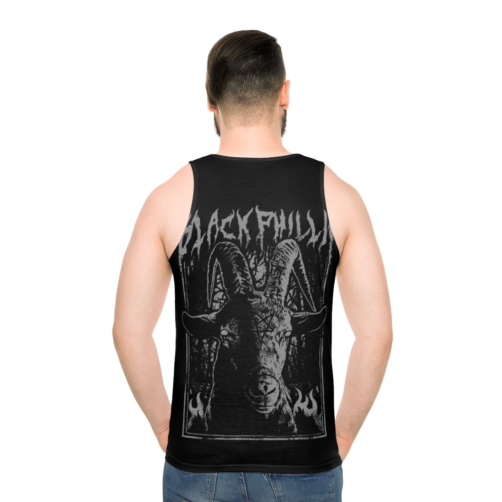 Black Phillip gothic metal unisex tank top