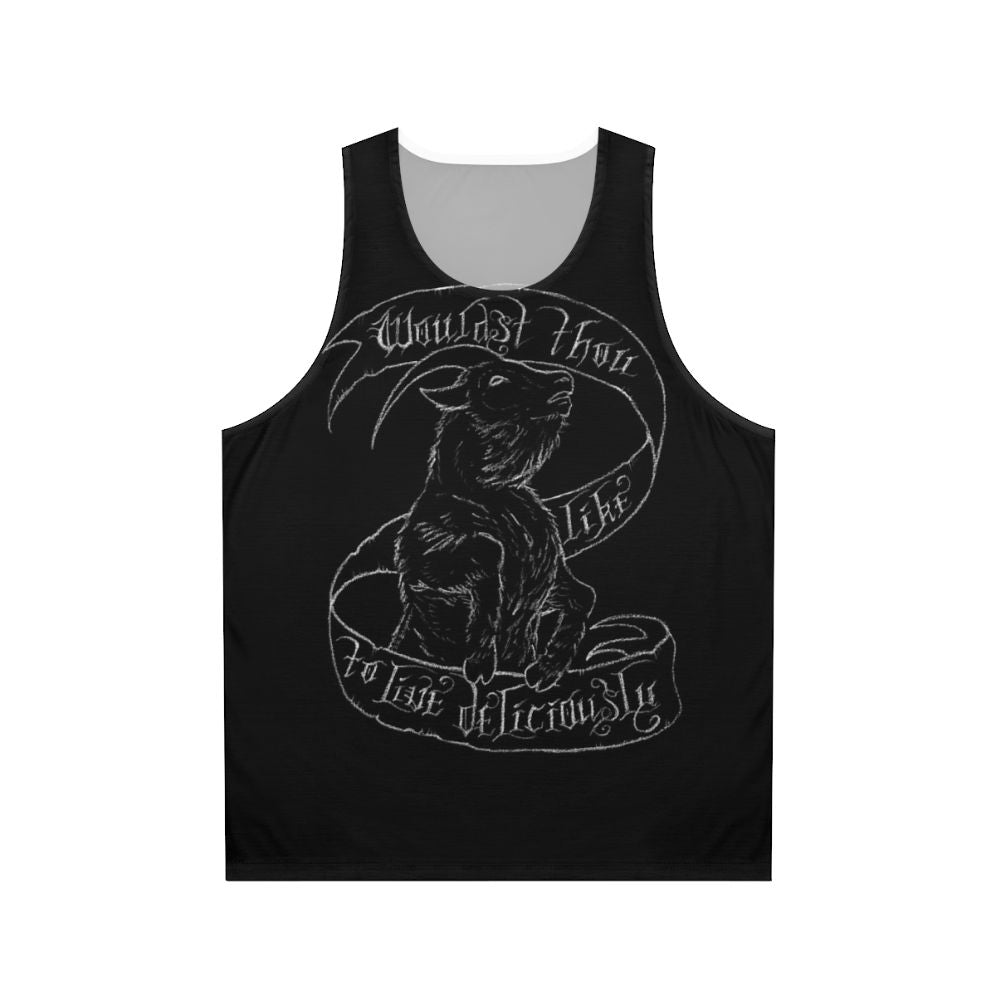 Black Phillip Unisex Tank Top