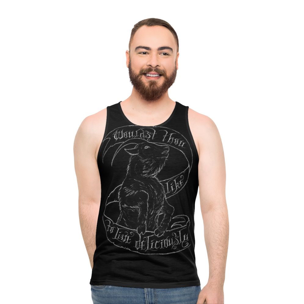 Black Phillip Unisex Tank Top