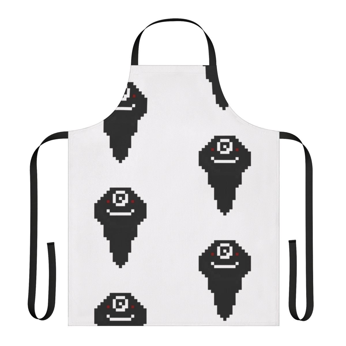 Black Spirit Pixel Art Gaming Apron for Black Desert Online MMORPG Fans