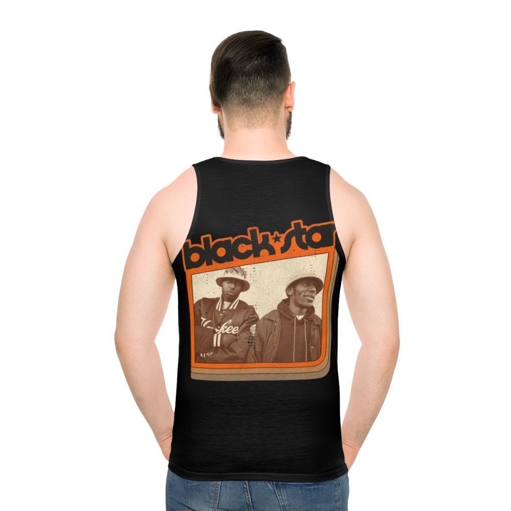 Black Star unisex hip hop tank top
