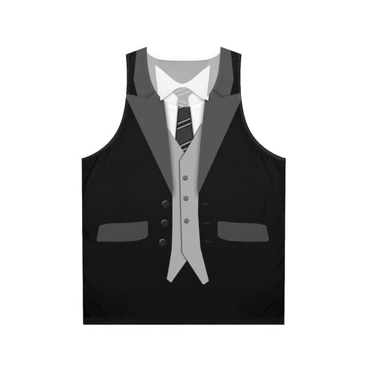 Black suit tank top for formal attire
