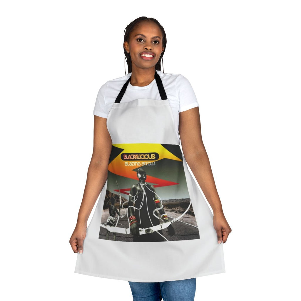 Blackalicious-inspired funky apron with west coast hip hop style