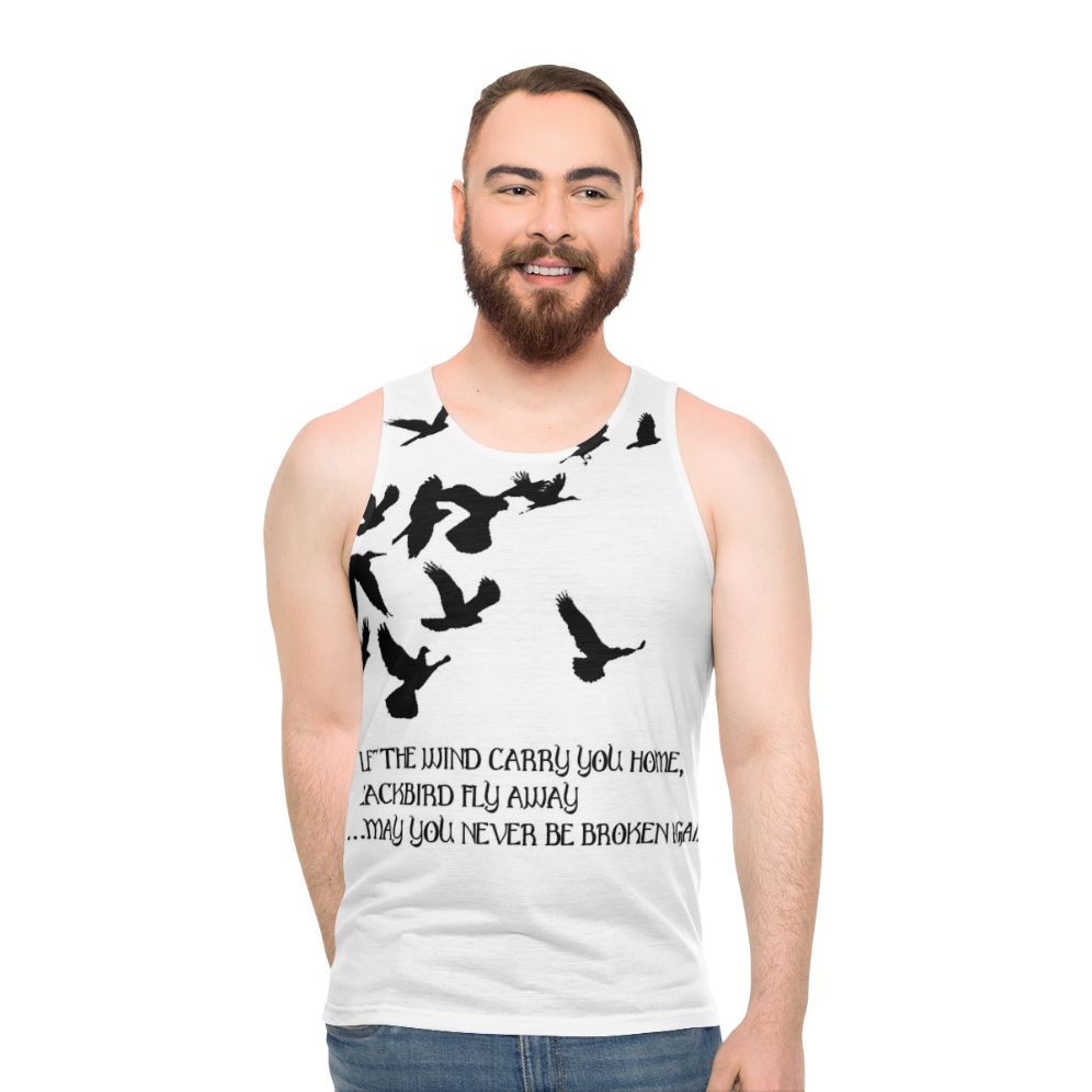 Blackbird Alter Bridge Lyrics Unisex Tank Top