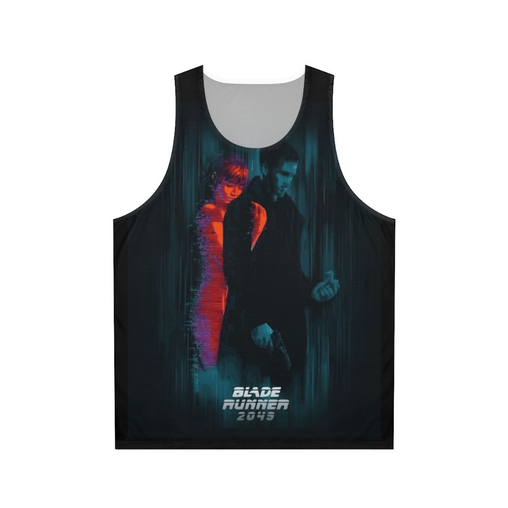 Blade Runner 2049 Joi and Joe Artwork Unisex Tank Top