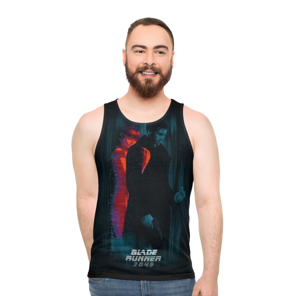 Blade Runner 2049 Joi and Joe Artwork Unisex Tank Top