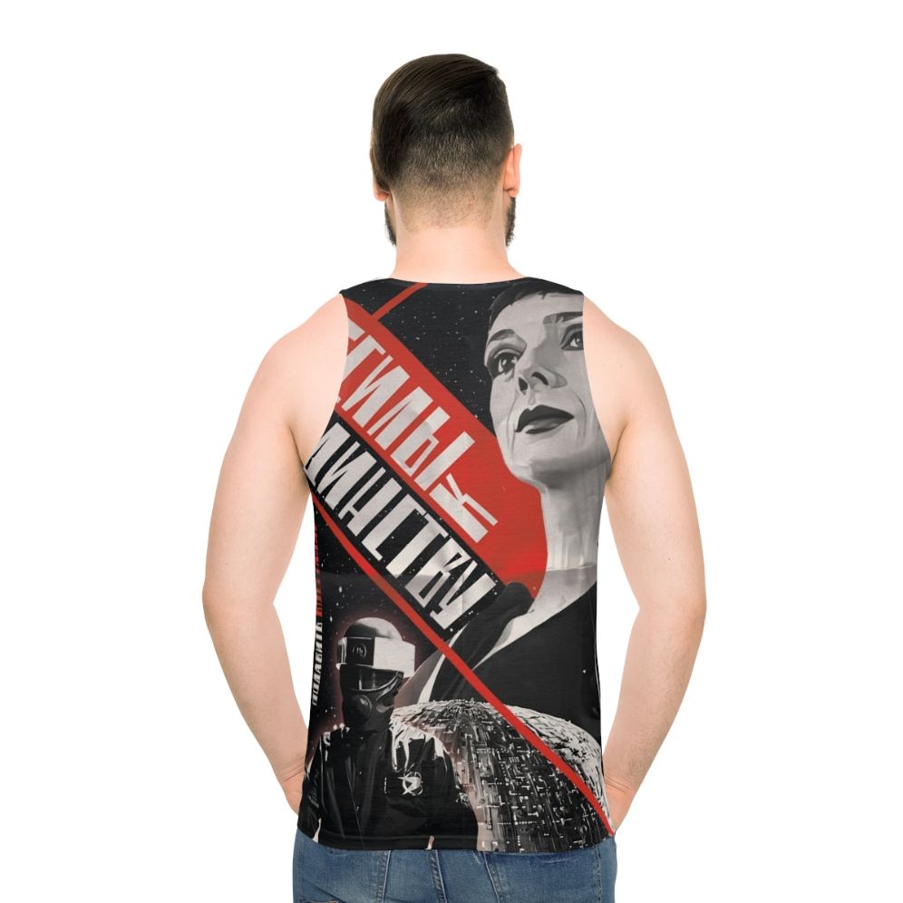 Blakes 7 Servalan Russian Propaganda Unisex Tank Top