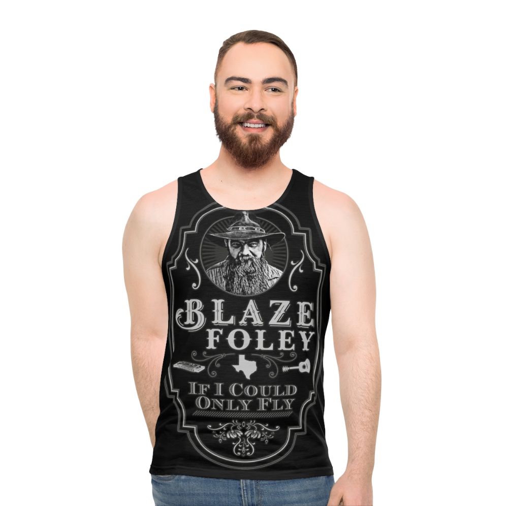 Blaze Foley "If I Could Only Fly" Unisex Tank Top
