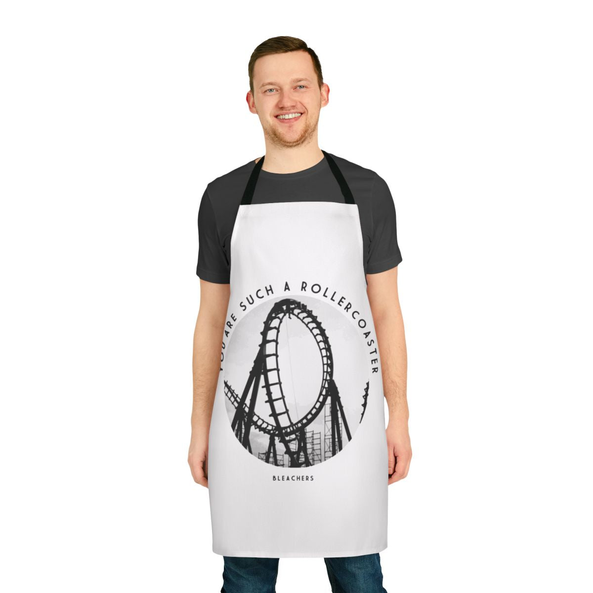 Bleachers-Inspired Rollercoaster Design Apron
