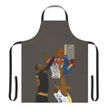 "Blocked Shot Design Celebrating LeBron James' Defensive Prowess"