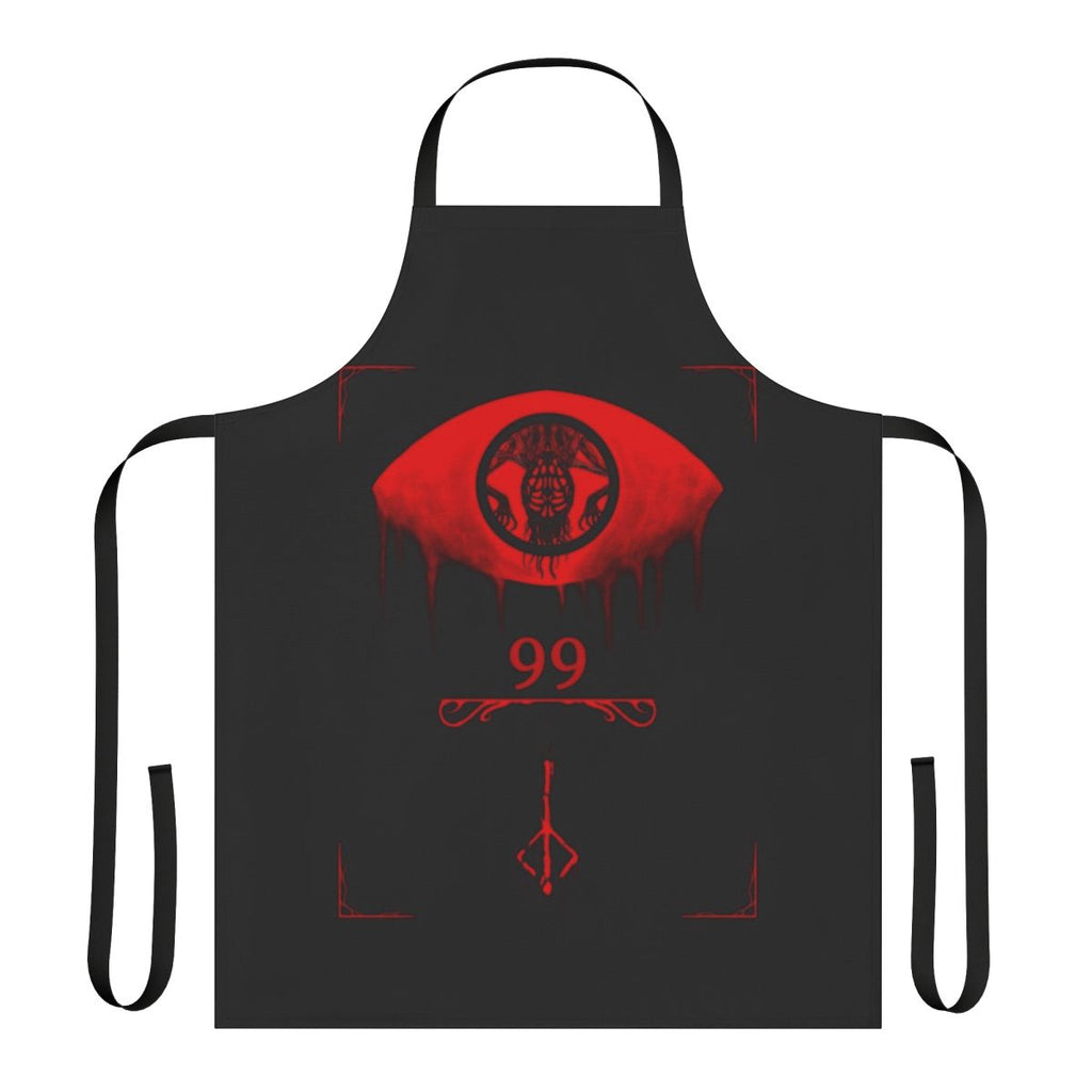 Bloodborne Amygdala-themed apron with intricate design and sturdy construction