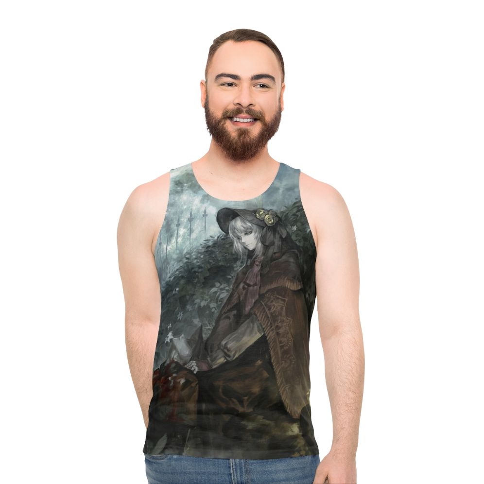 Bloodborne Dark Souls Unisex Gaming Tank Top
