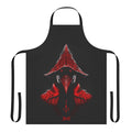 Bloodborne-inspired apron with crow motif and horror elements