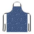Bloodborne-themed kitchen apron with weapons and elements from the game