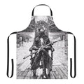 Bloodborne Lady Maria-themed kitchen apron with intricate lace design