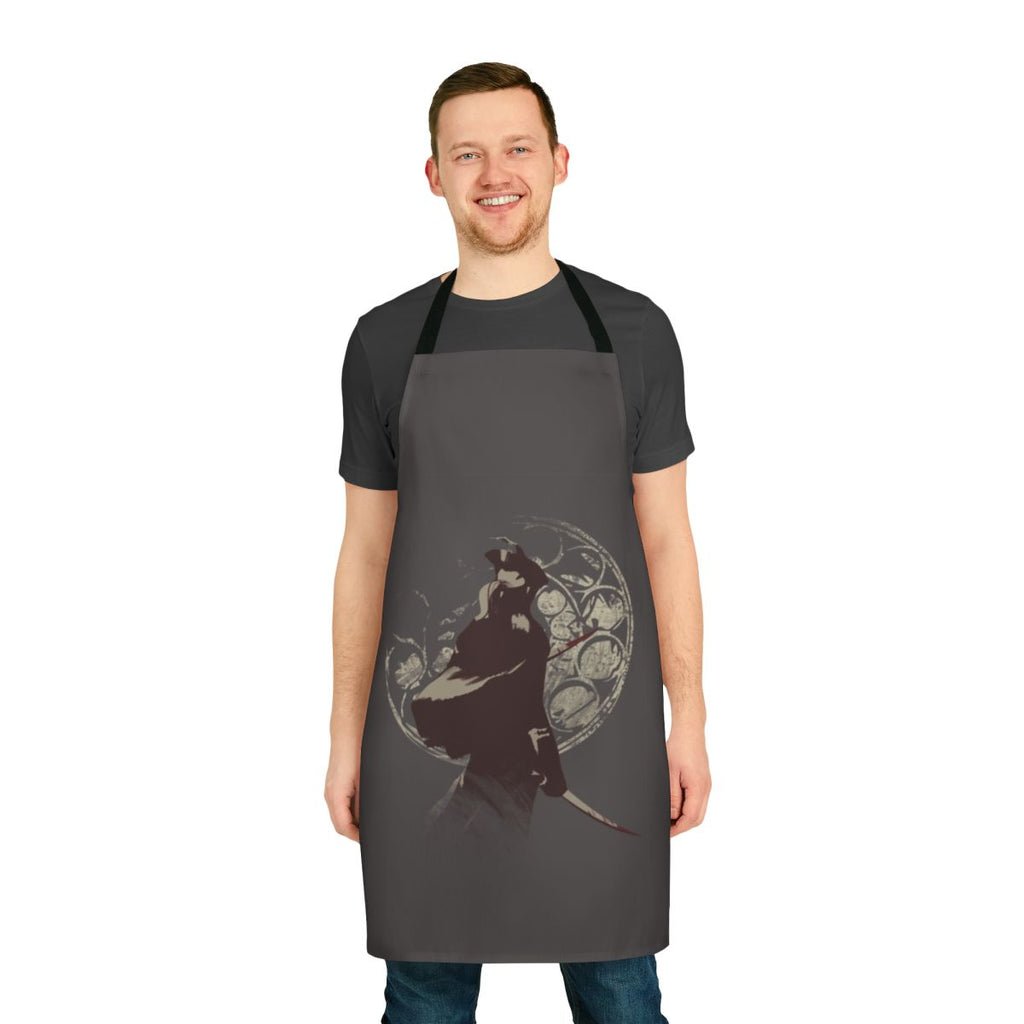 Bloodborne-inspired Lady Maria apron featuring the iconic gothic design
