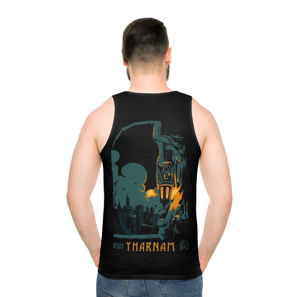 Bloodborne inspired vintage unisex tank top