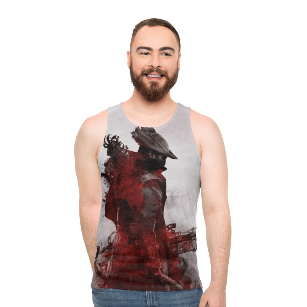 Bloodborne vector design high quality unisex tank top