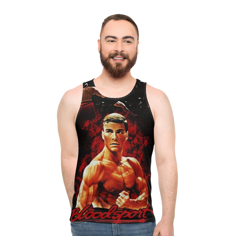 Bloodsport-inspired unisex tank top