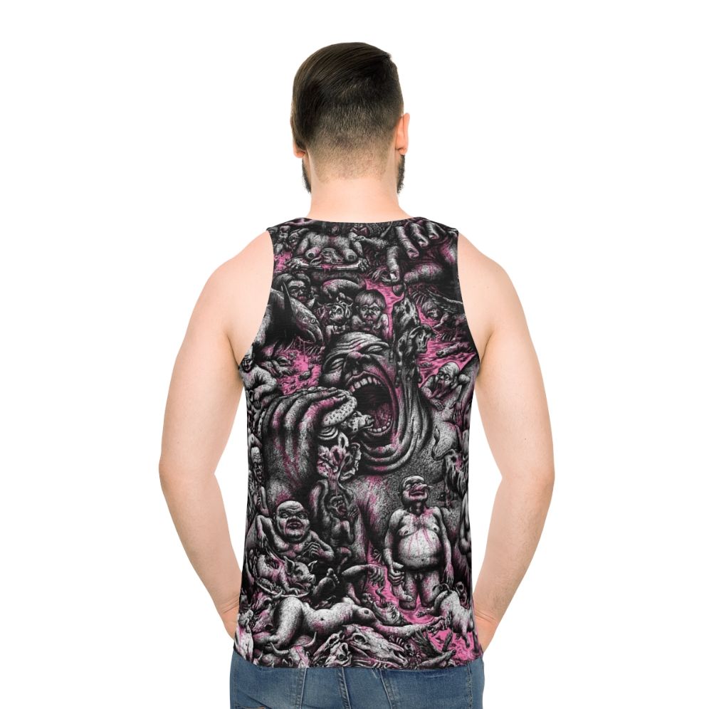 Bloody Horror Skull Unisex Tank Top