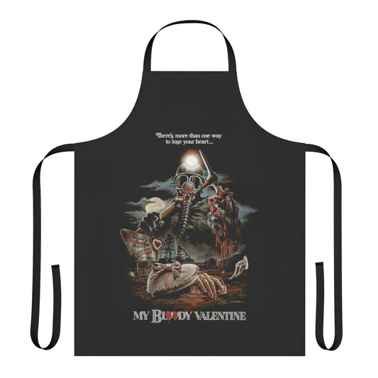 Bloody Valentine Themed Apron with Movie-Inspired Design
