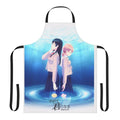 Bloom Into You Inspired Apron featuring characters Yuu Koito and Touko Nanami