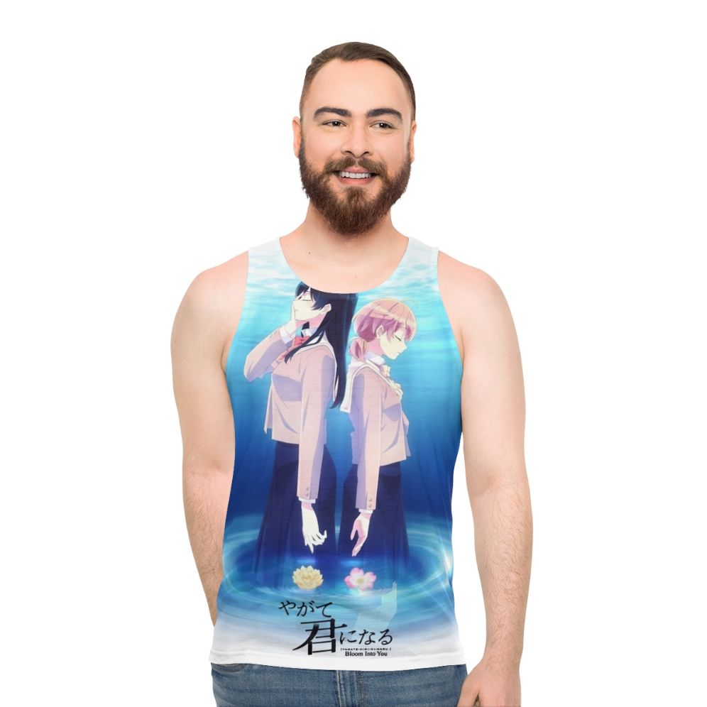 Bloom Into You Yagate Kimi Ni Naru Unisex Anime Tank Top