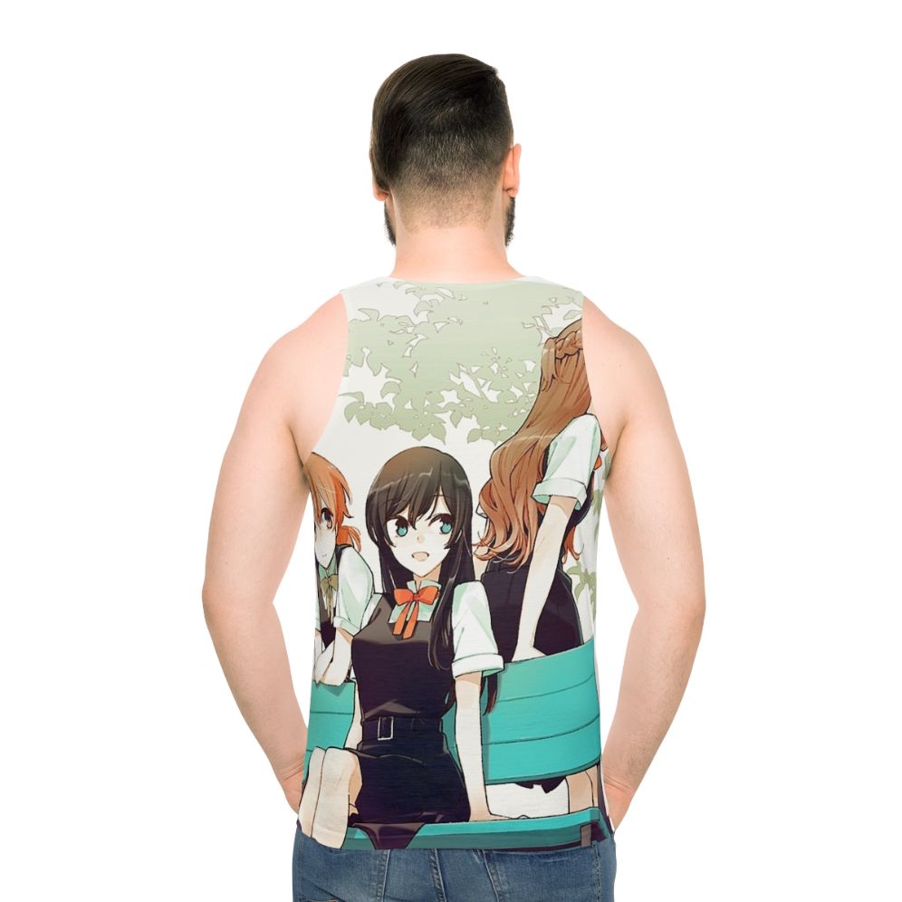 Bloom Into You Yuri Manga Anime School Uniform Tank Top