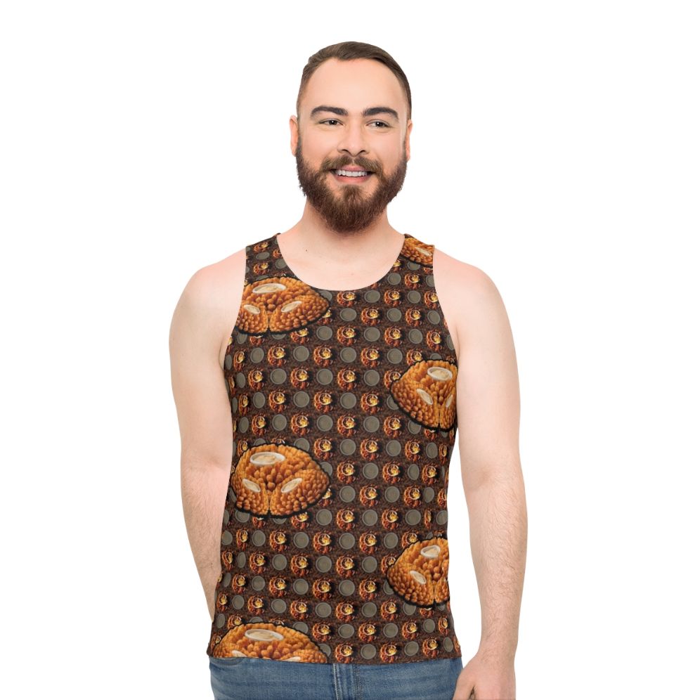 Bloomin' Onion Themed Unisex Tank Top