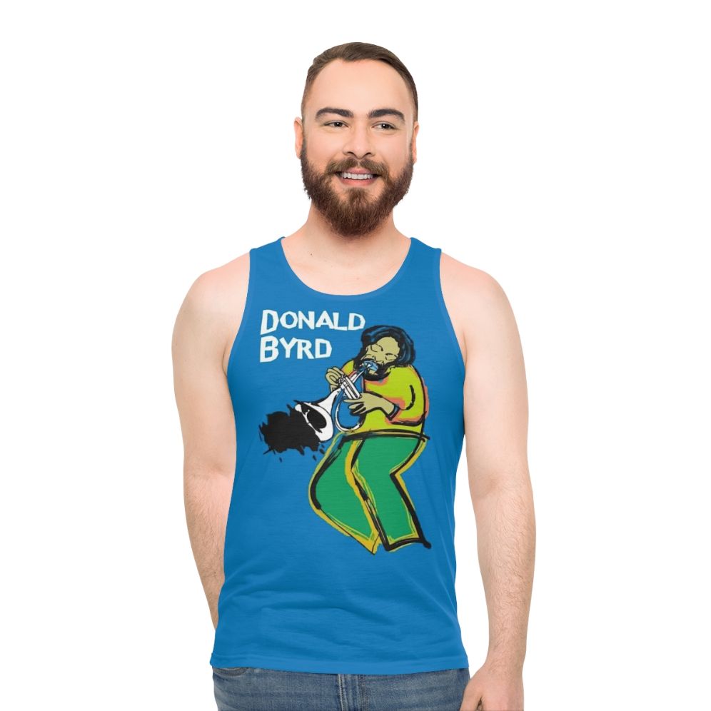 Blowin' Soul Donald Byrd Unisex Tank Top