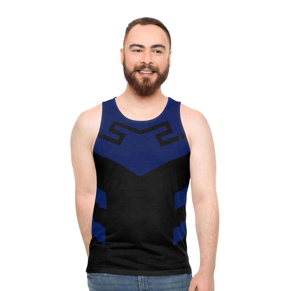 Blue Beetle Comic Book Superhero Unisex Tank Top