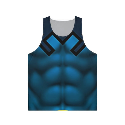 Blue Beetle superhero comic art graphic tee