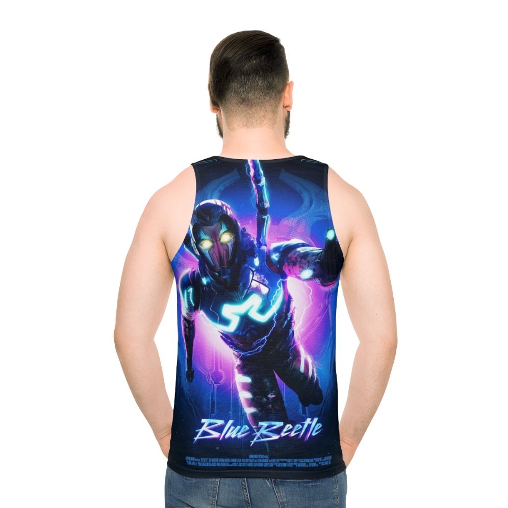 Blue Beetle Unisex Comic Book Superhero Tank Top