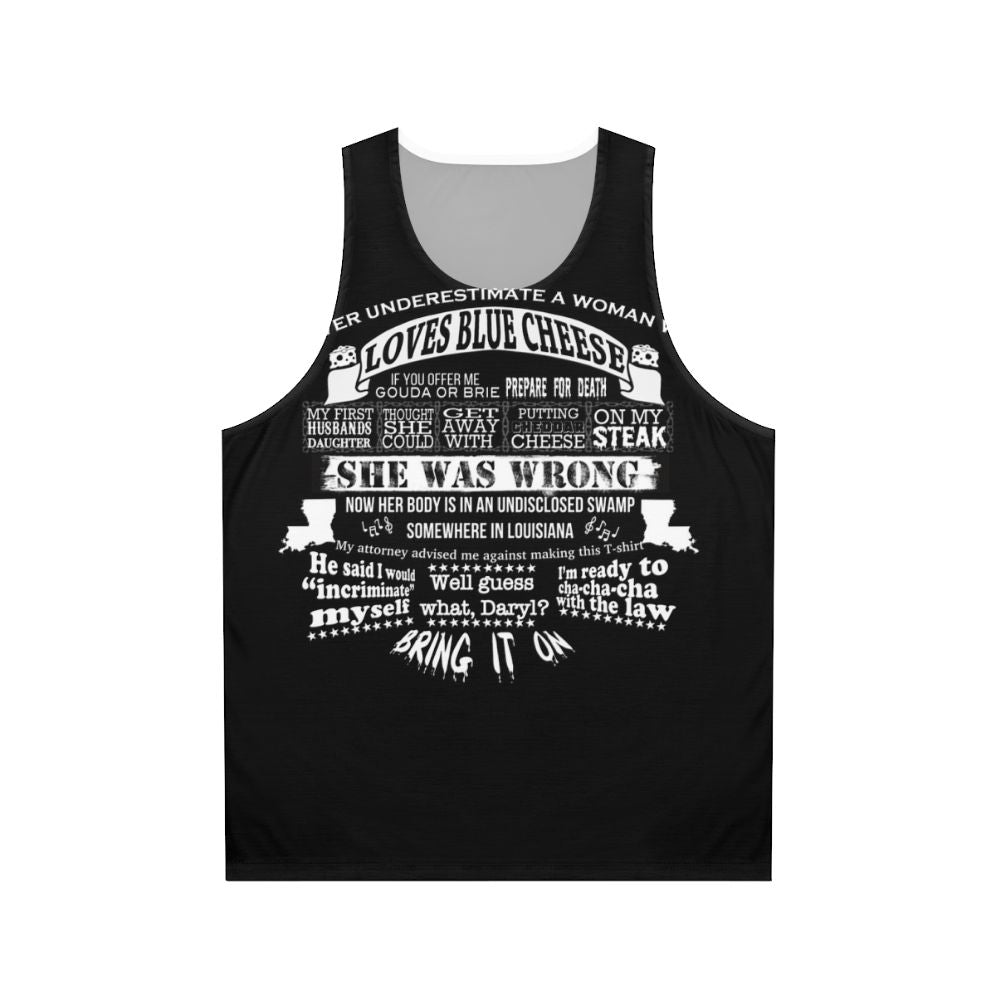 Unisex Blue Cheese Lover Tank Top