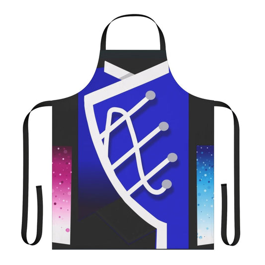 Blue Devils Inspired Apron with Drum Corps International Logo