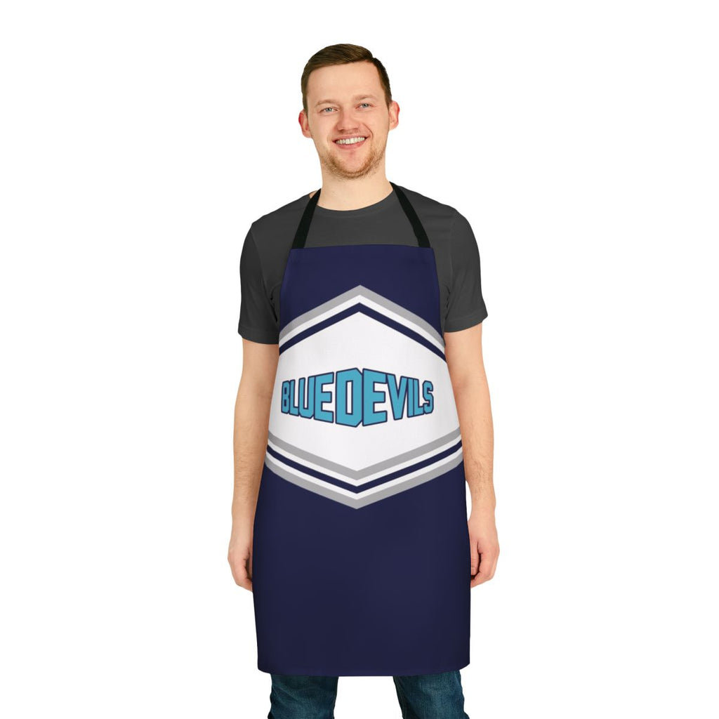 Blue Devils Wynonna Earp Inspired Apron with Waverly Earp design