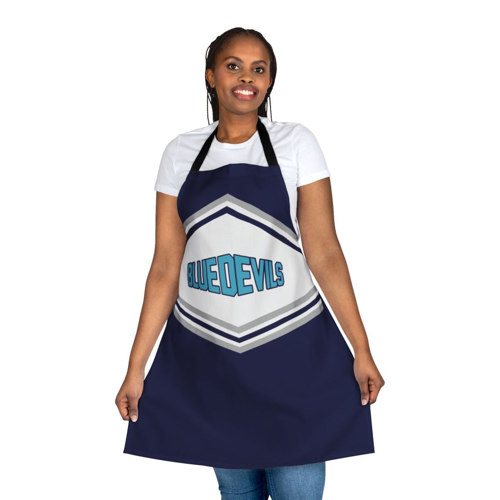Blue Devils Wynonna Earp Inspired Apron with Waverly Earp design