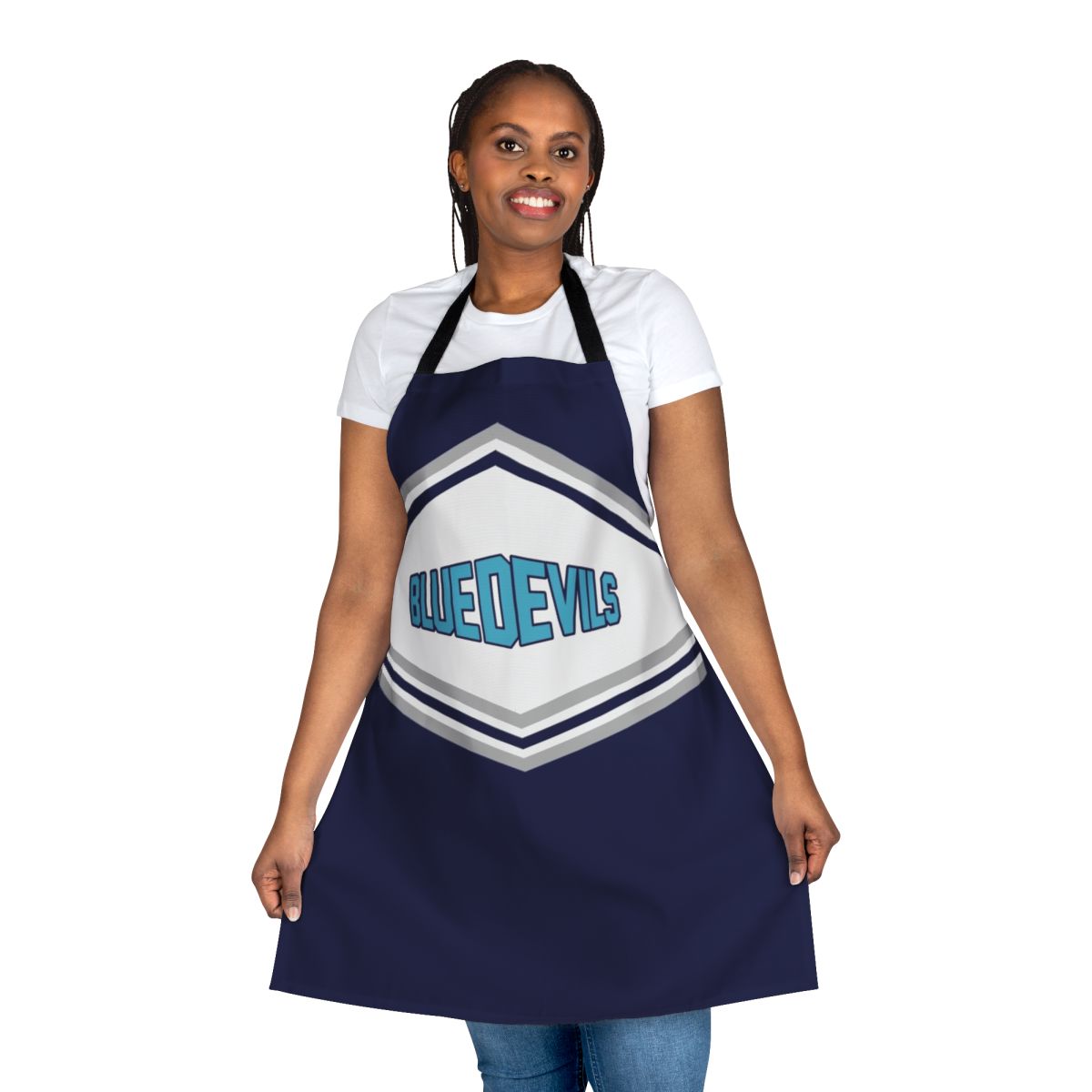 Blue Devils Wynonna Earp Inspired Apron with Waverly Earp design