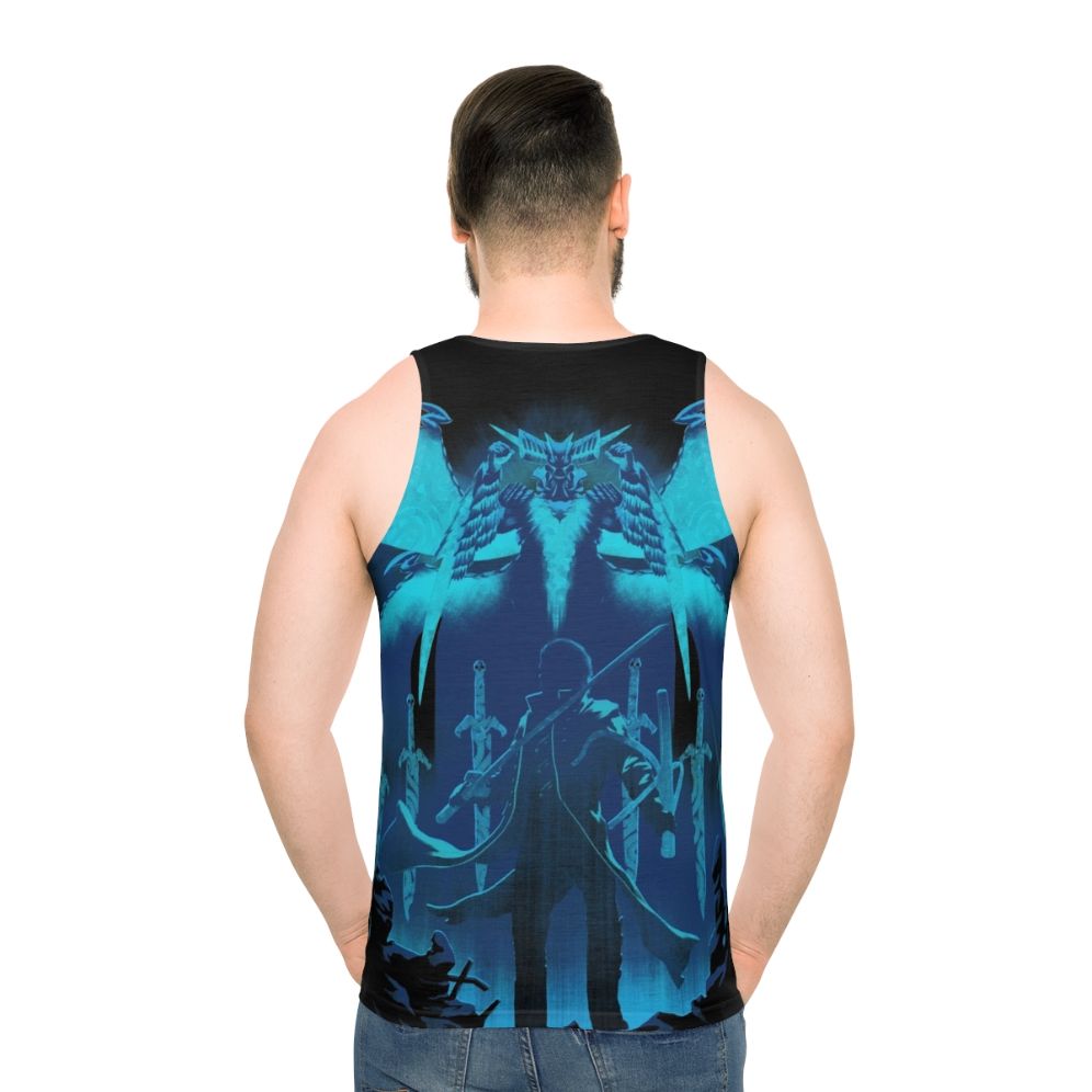 Blue King Unisex Gaming Tank Top